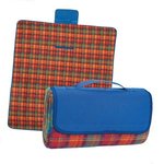 Roll-Up Picnic Blanket - Roy Flaporn Plaid Blanket