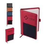 Buy Promotional Roma Journal With Multi-Use Elastic Pocket