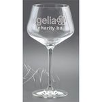 Buy Wine Glass Custom Etched Rona Burgundy Glass 23 Oz