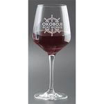 Buy Wine Glass Custom Etched Rona Glass 17.25 Oz