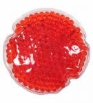 Round Aqua Pearls Hot and Cold Pack - Red