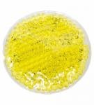 Round Aqua Pearls Hot and Cold Pack - Yellow
