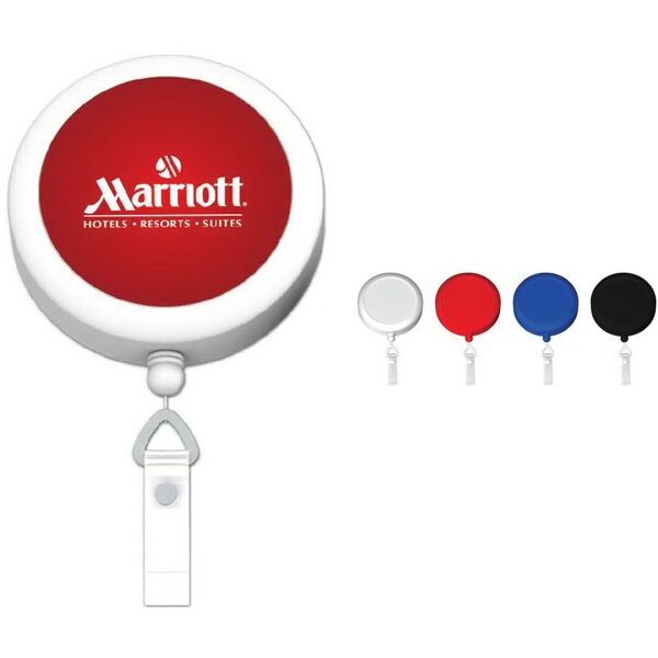 Main Product Image for Custom Printed Round Badge Reel