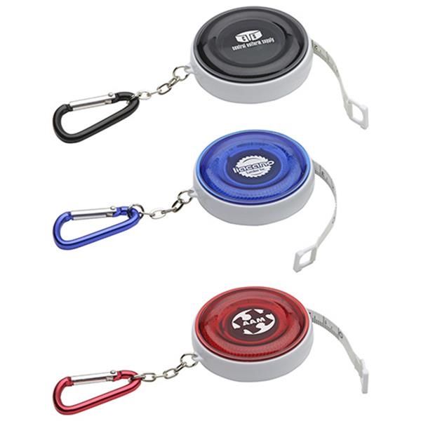 Main Product Image for Round Carabiner Tape Measure