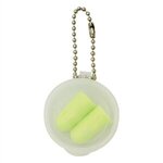 Round Case Ear Plugs - Green