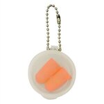 Round Case Ear Plugs - Orange