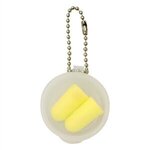 Round Case Ear Plugs - Yellow