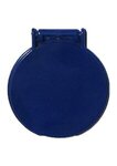 Round Compact Mirror - Blue