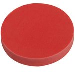 Round Eraser - Neon Red
