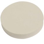 Round Eraser - White