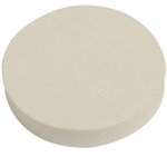 Round Eraser - White