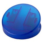 Round Keep-It (TM) Clip - Translucent Blue
