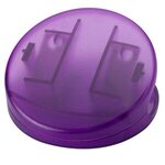 Round Keep-It (TM) Clip - Translucent Purple