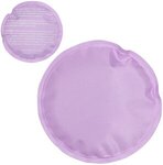 Round Nylon-Covered Hot/Cold Pack - Lavender