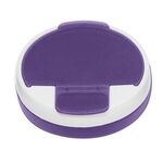Round Pill Holder - Frost Purple