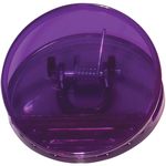 Round Shape Clip - Translucent Purple