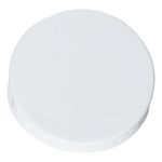Round Shape Clip - White