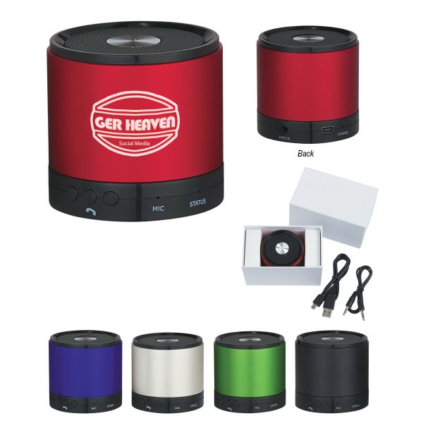 Main Product Image for Custom Printed Round Speaker