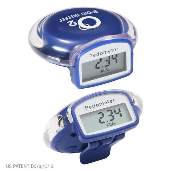 Main Product Image for Custom Round Step Step Count Pedometer
