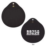 Round Tech Accessories Pouch - Black