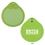 Round Tech Accessories Pouch - Lime