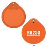 Round Tech Accessories Pouch - Orange
