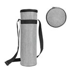 RPET Heathered Wine Cooler Tote Bag - Gray