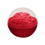 Rubber Band Ball in Case - Red