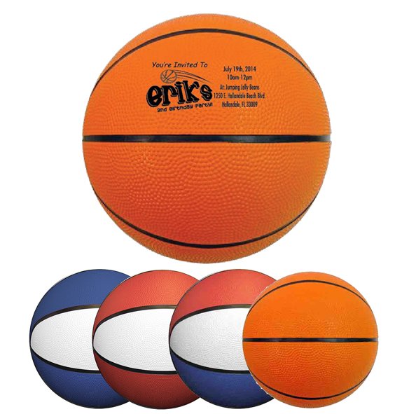 Main Product Image for Rubber Basketball - Full Size