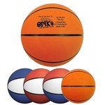 Rubber Basketball - Full Size - Primary