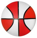 Rubber Basketball - Full Size -  Red Side