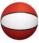 Rubber Basketball - Mini Size - Red