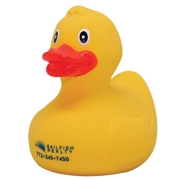 Promotional Rubber Duck with your logo