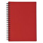 RUBBERY SPIRAL NOTEBOOK -  