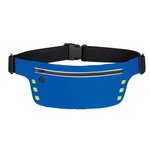 Running Belt With Safety Strip And Lights - Blue
