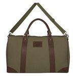 Safari Weekender Duffel Bag - Olive Brown