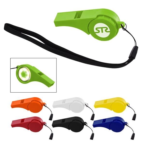 Main Product Image for Safety Whistle With Light