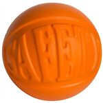 Safety Wordball Squeezies® Stress Reliever - Orange