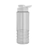 Salute - 24 oz. Bottle with Drink-Thru Lid - Clear