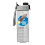 Salute2 - 24 oz. Bottle - Quick Snap Lid - Digital - Clear