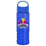 Salute2 - 24 oz. Bottle with Oval Crest Lid - Digital - T. Blue