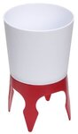 Sand Caddy Can Holder with Bottle Opener - Red
