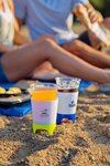 Sand Caddy Can Holder with Bottle Opener -  