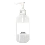 Sanitizer with Pump - 8 oz. - Clear