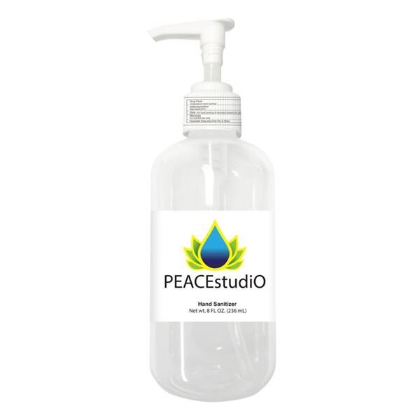 Main Product Image for Sanitizer with Pump - 8 oz.