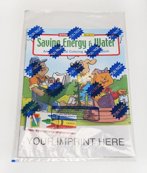 Main Product Image for Saving Energy And Water Coloring And Activity Book Fun Pack