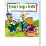 Saving Energy and Water Coloring and Activity Book Fun Pack -  