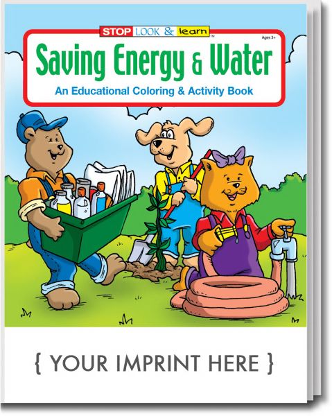 Main Product Image for Saving Energy And Water Coloring And Activity Book USA Made