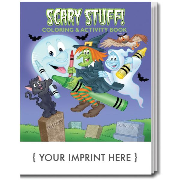 Main Product Image for Scary Stuff Coloring Book