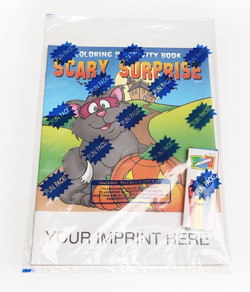 Main Product Image for Scary Surprise Coloring Book Fun Pack